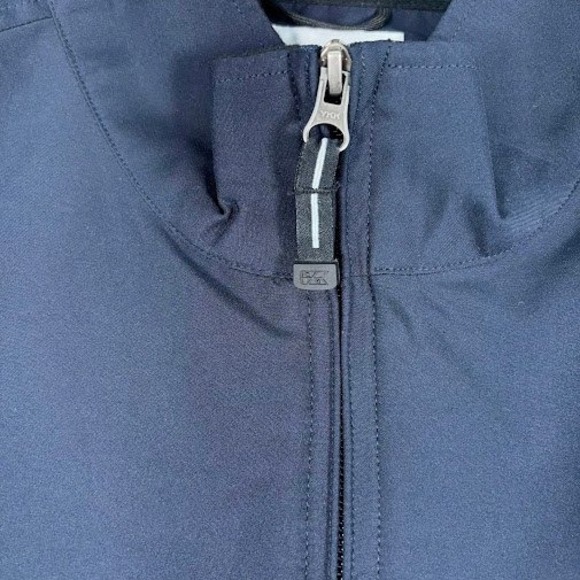 Cutter & Buck WindTec Pullover Mens M Navy Golf Windbreaker Swedish Match - Picture 3 of 10